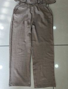 Elegant Brown Co-ord Set