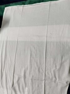 Vrinda Women White Embellished Cotton Kurta