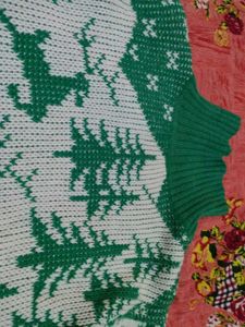 oversized Green Sweater