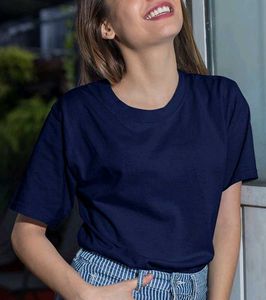 blue oversized t-shirt