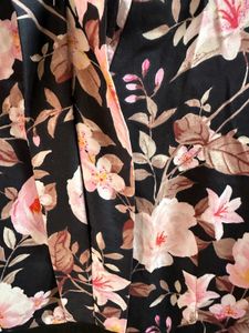 Floral Print Mini Dress Elegant