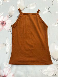 Brown Tank Top