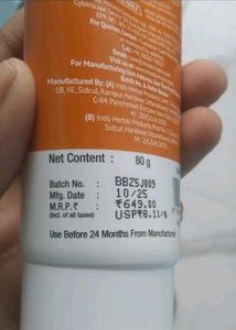 The Derma Co Sunscreen