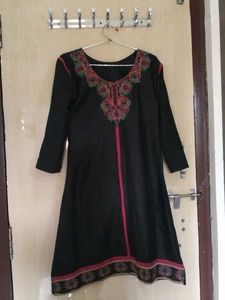 Black colour Anarkali Kurta 🌼