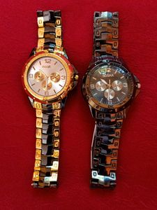 Set Of 2 Metal Watches