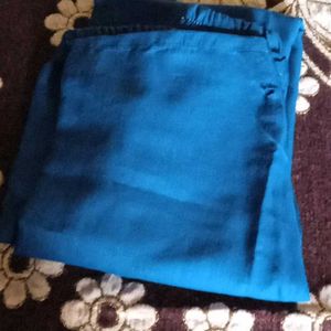 Blue Embroidered Dress