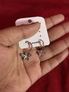 Butterfly Drop Earrings