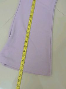 Lilac Flared Trousers