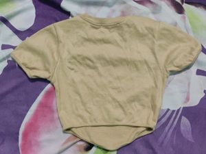 Womens Corset Style Crop Top