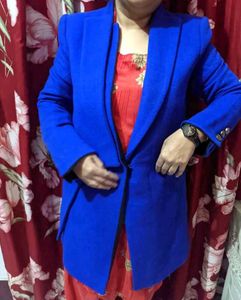 New Coat For Women Blue