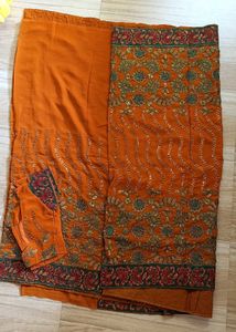 Embroidered Saree with blouse