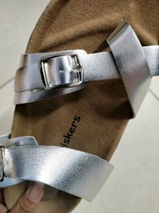 Silver Flipflop/Flats