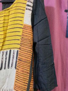 Patterned Midi Dress