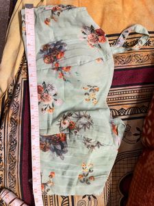 Mehendi Padded Koti Lehenga