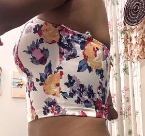 Floral Corset Top