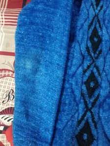 Blue Shimmer Sweater