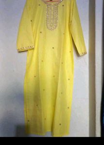 New Rayon SLUB Kurta Set For Women
