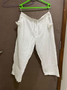 zara white pyjamas