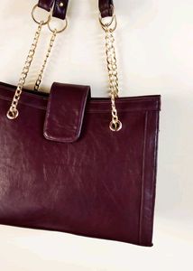 Purple Big office Tote Bag