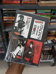 New Naruto Itachi&#39;s Story Light Novel Set