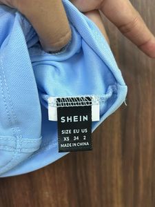 Blue Corset Top