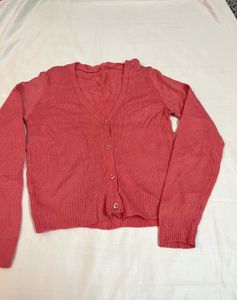 Pink Cardigan