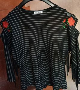 Classic Black Coloured Top