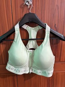 Decathlon Sports Front Zip Bra