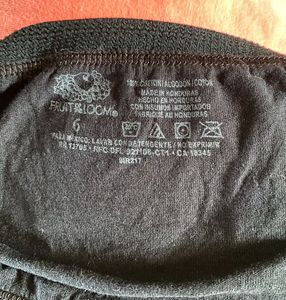 Fruit of the Loom® Imported Black Cotton Brief