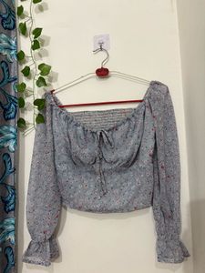 Floral Long Sleeve Top