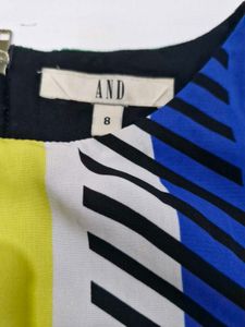 Striped Sleeveless Dress