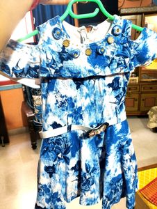 Girl Frock In Party Wear And Casual Wea