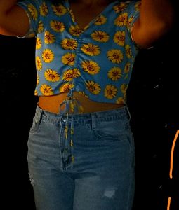 Floral Crop Top