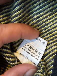 Burberry Plaid Double-Breasted Cardigan Coat