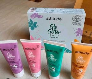 Amway Attitude Glo Better Facial Kit(100% Organic)
