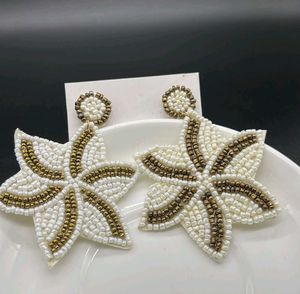 Star Beaded Earrings
