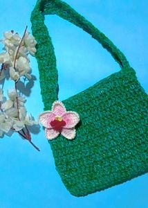 Crochet Ocean 🌊 Green 💚 Bag