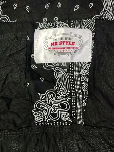 Black Boho Shirt
