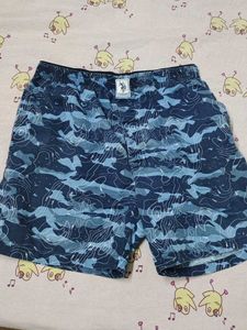 US Polo Assn. Blue Camo Shorts