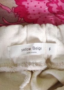 Cream Sweatpants