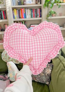 Asthetic Pink Pillow Cushion