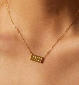 11:11 Gold Necklace