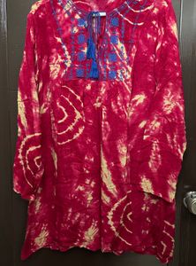 Masala Chai Embroidered Tunic
