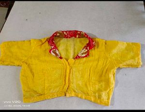 Yellow Designer Blouse