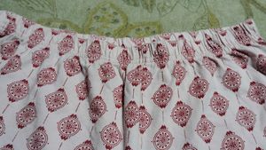 Pure Cotton Pink Shorts Ethnic Print