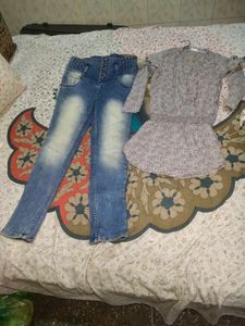 Combo Of Top And Jeans