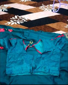 Thread Work Saree
