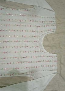 White Embroidered Kurta Set