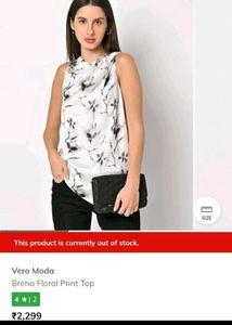Branded Vero Moda Top At An Affordable Price
