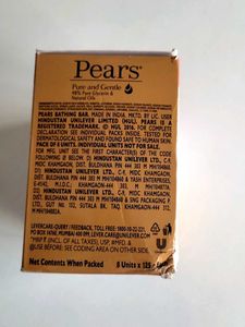 Pears Pure &amp; Gentle Soap (8 Bars)